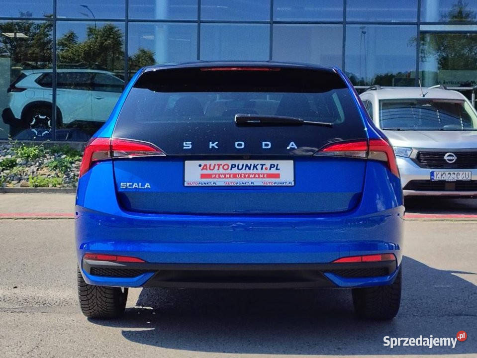Skoda Scala 2024r panorama LED kamera sport małopolskie Kraków