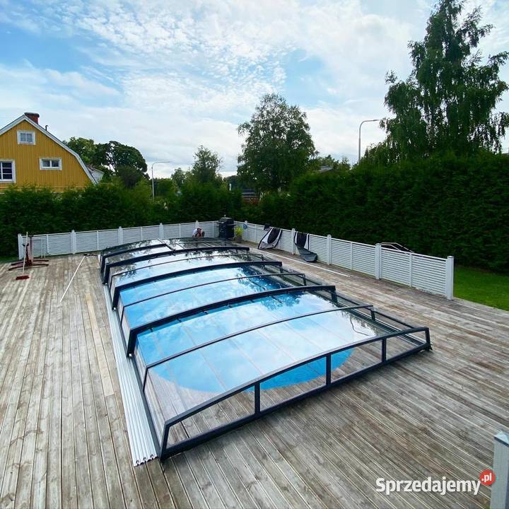 Zadaszenie basenowe, basenu 370 x 850 x 60cm - System Covers
