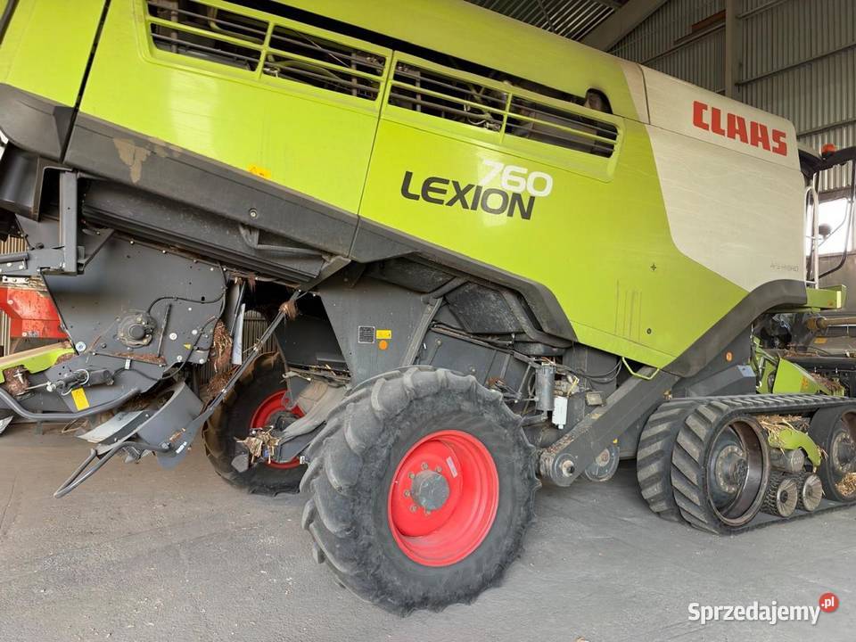 Kombajn zbożowy Claas Lexion 760TT 4x4 heder Nowa Ruda