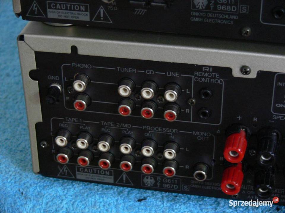 Wzmacniacz i tuner Onkyo mocny WYSYŁKA podkarpackie Jasło sprzedam