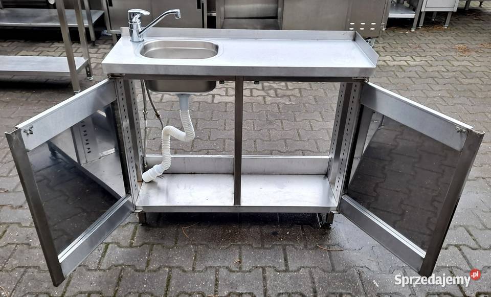 ZLEW 1 KOMOROWY Z SZAFKĄ DRZWI OTWIERANE 1003385 Nowe Skalmierzyce