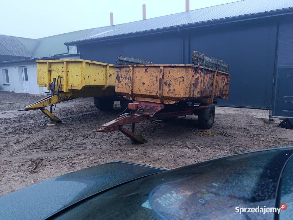 Przyczepa wywrotka kiper nieuszkodzony Suwałki