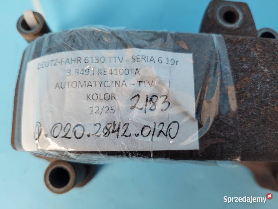 DEUTZFAHR 6130 TTV KOLEKTOR WYDECHOWY Kolno