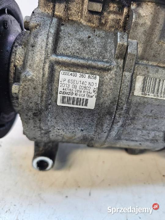 SPRĘŻARKA KLIMATYZACJI AUDI A6 C7 A7 4G0260805B śląskie Przystajń
