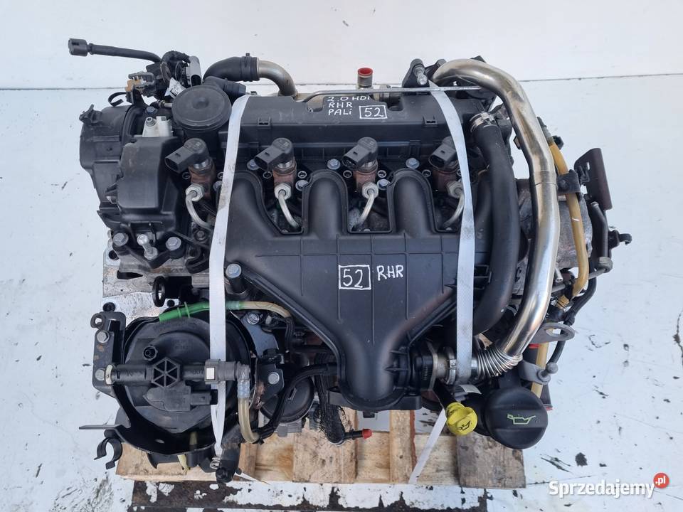 SILNIK KOMPLET Peugeot 307 20 HDI 136 siemens lubelskie Rudka