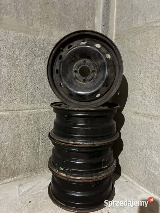 Felgi stalowe 15 komplet 4 sztuki stalowe Nowa Słupia