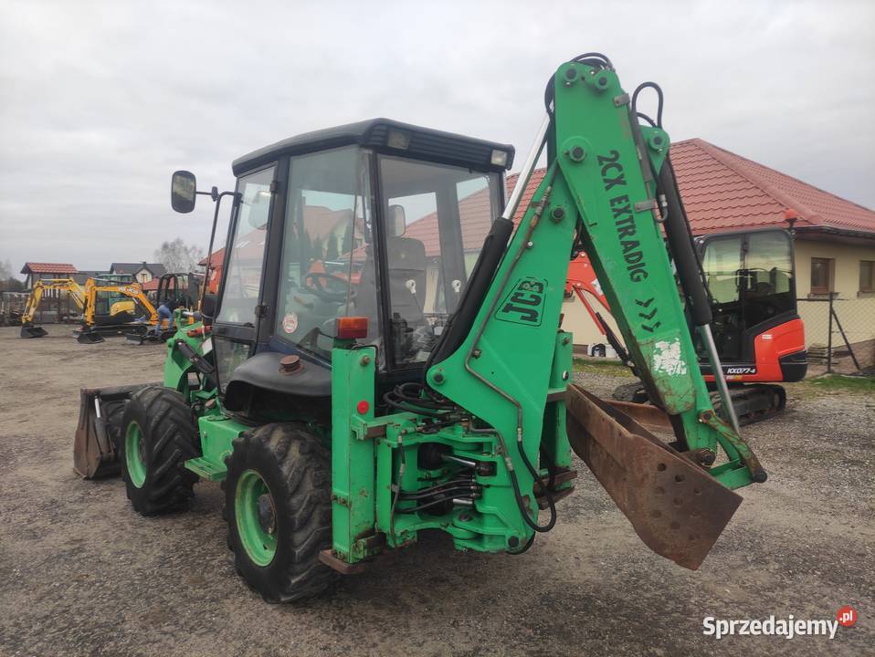 Koparko ładowarka JCB 2cx 99r 4x4 teleskop Koparko ładowarki Ryżki