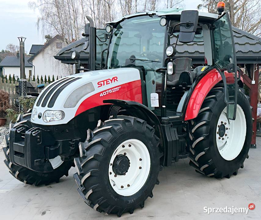 Ciągnik Steyr 4075 Kompakt1wł3000Mth2018rSalon Łowicz