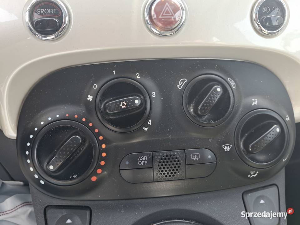 Fiat 500 2009r 14 benzyna klimatyzacja alufelgi 100KM