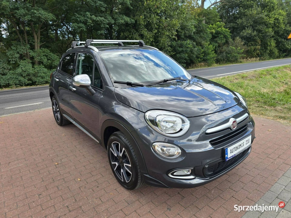 Fiat 500x Fiat 500X 16 benzyna Salon elektrochrom. lusterka boczne wielkopolskie Cielcza