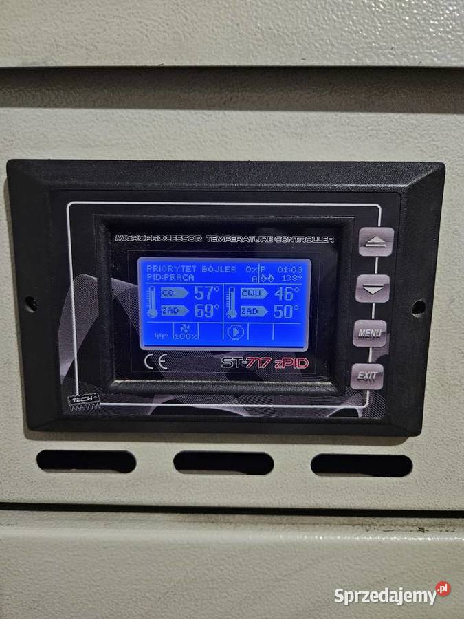 Piec na pellet Lechma model 350 137 KW Pasłęk sprzedam