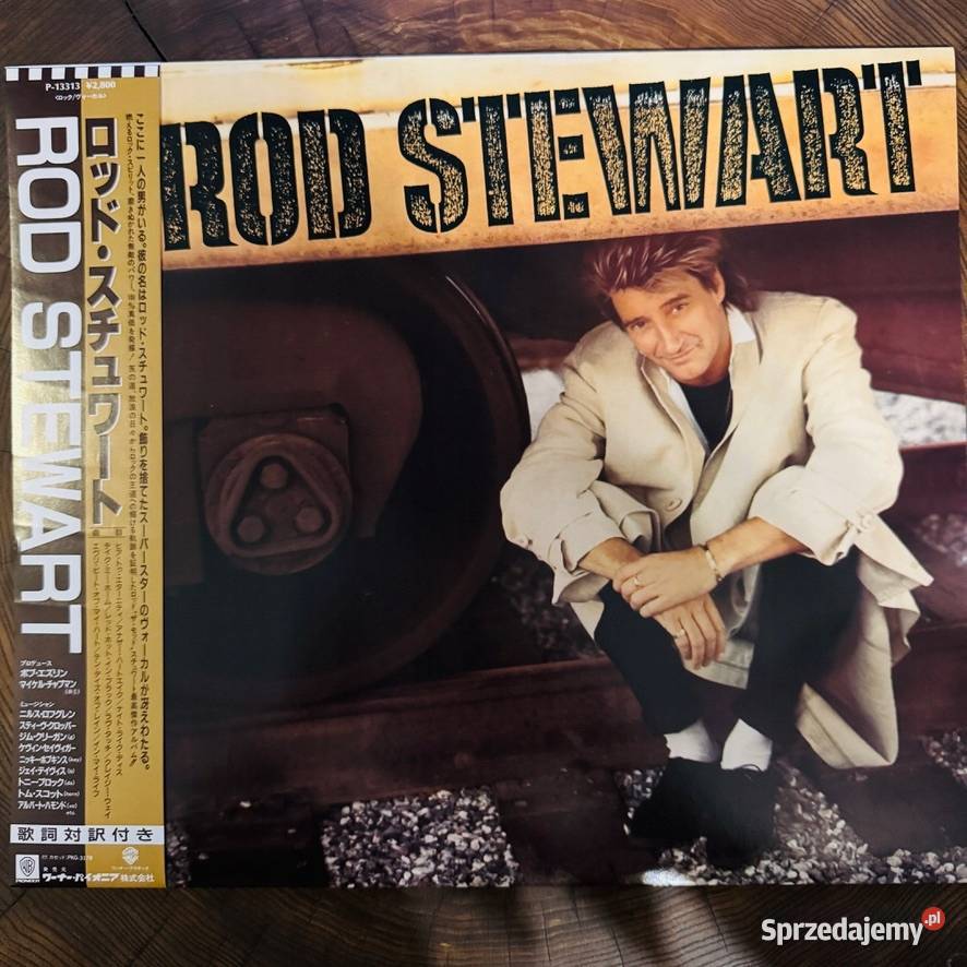 Rod Stewart Rod Stewart NMNM Japan Obi LP 1986 rock Gdynia