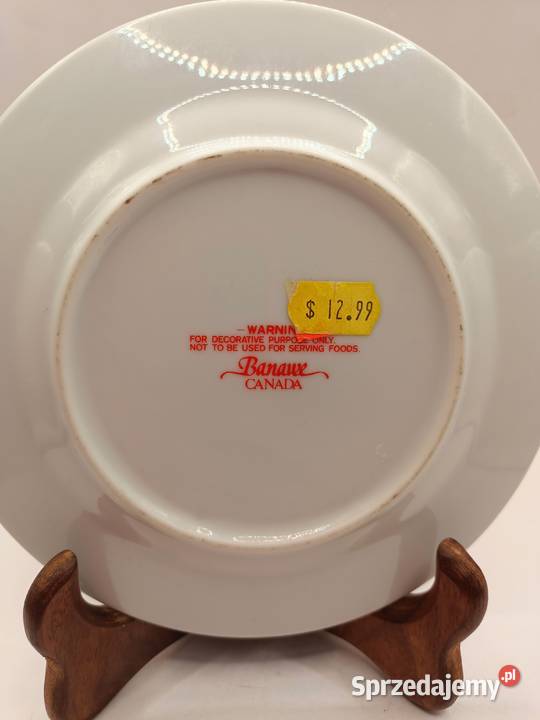 Talerz z Canady Toronto ptak kaczka Pozostałe Zamość