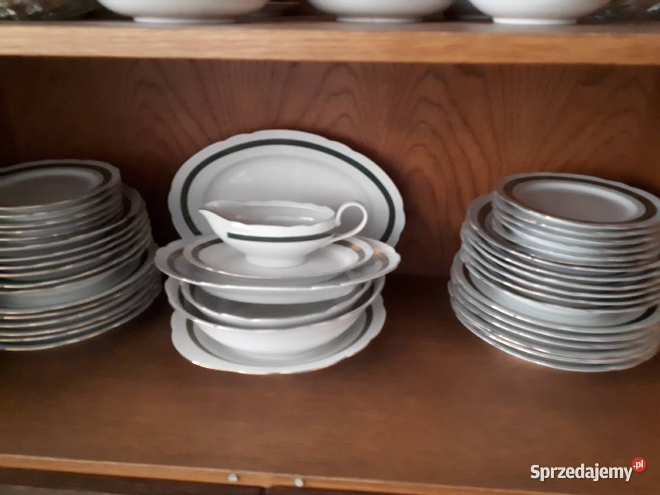 Nowy porcelanowy serwis stołowy Ćmielów na 12 Gliwice