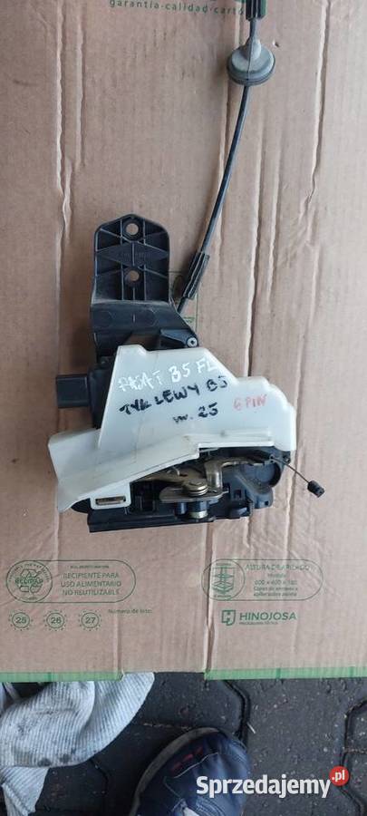 Zamek drzwi lewy tył VW PASSAT B5 FL 6PIN Szczecin sprzedam