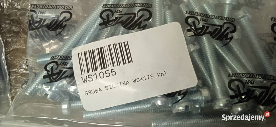 Uszczelki WSK 175 i śruby silnika Silniki