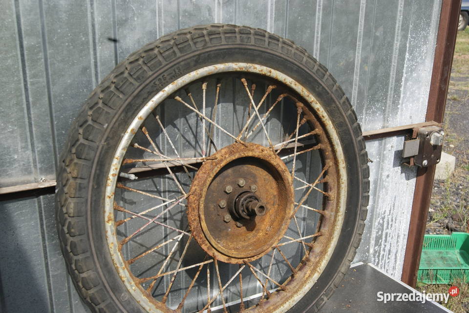 KOŁO TYŁ TRIUMPH MATCHLESS AJS BSA ARIEL ARDIE Motoryzacja Rybnik