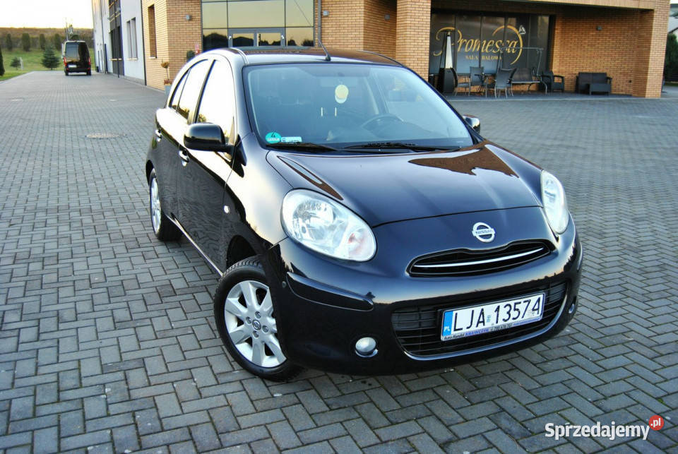 Nissan Micra REJ 12 BenzynaGAZ Klima NAVI Alu gniazdo AUX Modliborzyce
