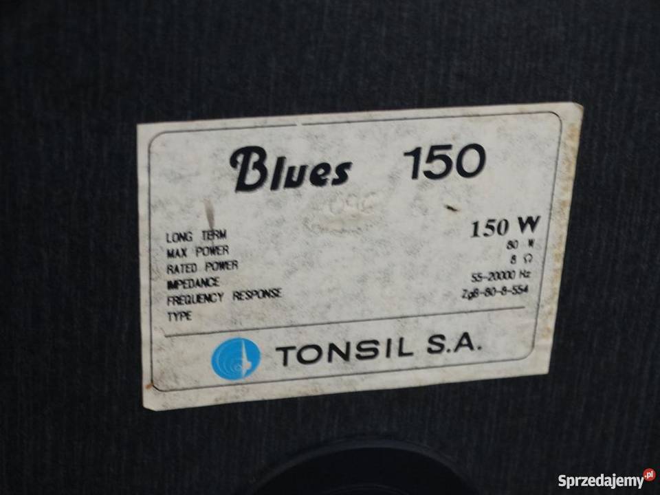 Polskie kolumny Blues 150 Tonsil WYSYŁKA Słuchawki i głośniki