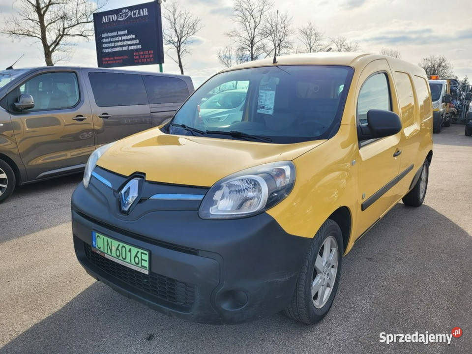 Renault Kangoo ZE Elektryk Elektryczny MAXI wspomaganie kierownicy Gniewkowo sprzedam