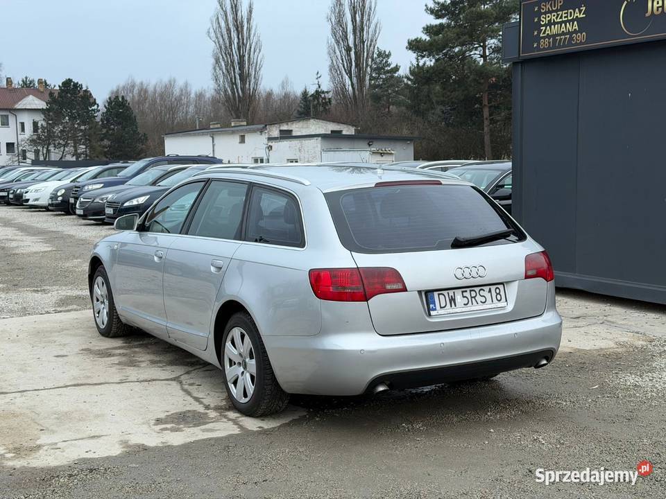 Audi A6 C6 27 Diesel Automat Solar Skóra Wrocław