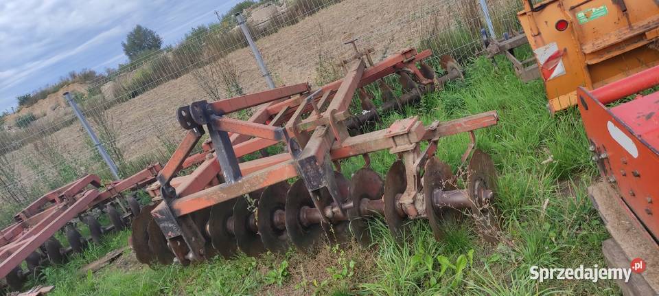 Brona talerzowa Kverneland 3m wał rurowy nieuszkodzony