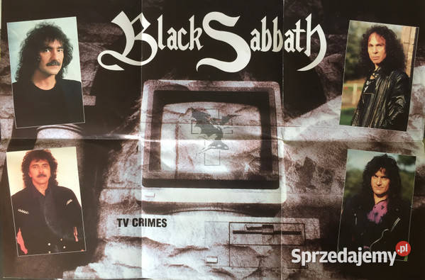 Black Sabbath TV Crimes 7zUK limitowana poster 1 płyta winylowa Kraków