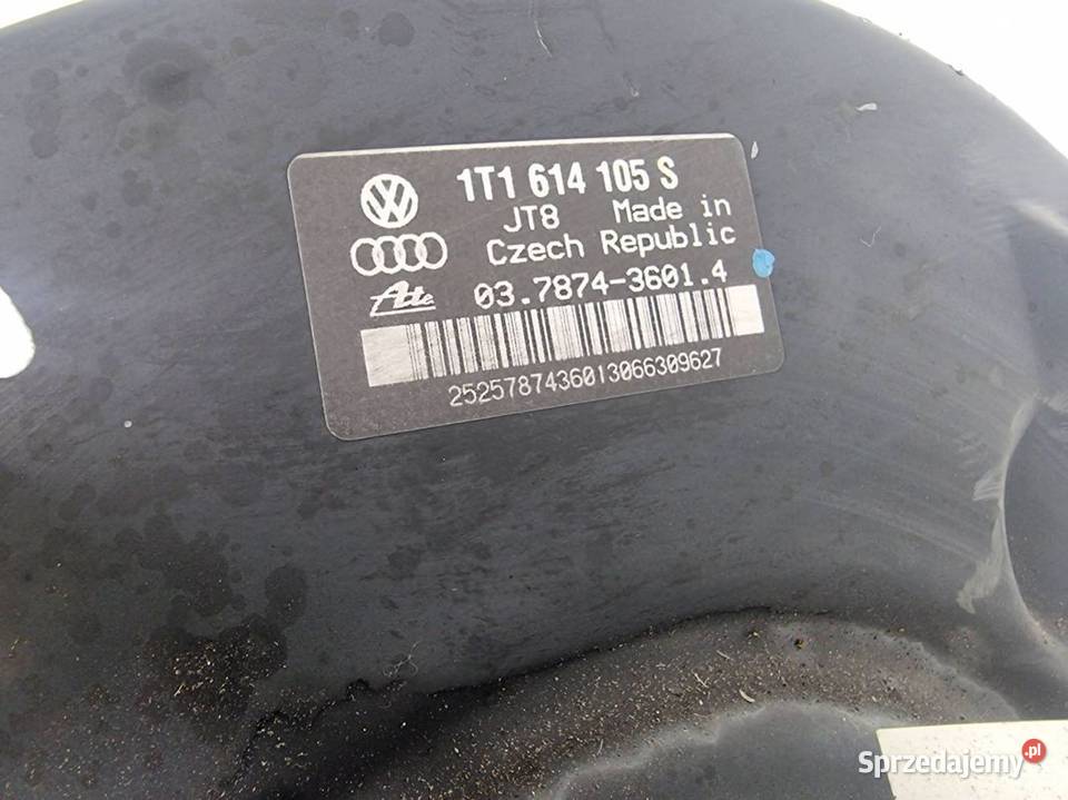 SERWO HAMULCOWE VOLKSWAGEN TOURAN 1T1614105S Pozostałe Lipno