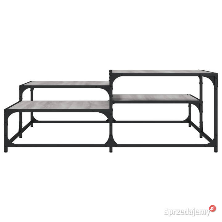 Stolik kawowy szary dąb sonoma 107x107x40 Warszawa