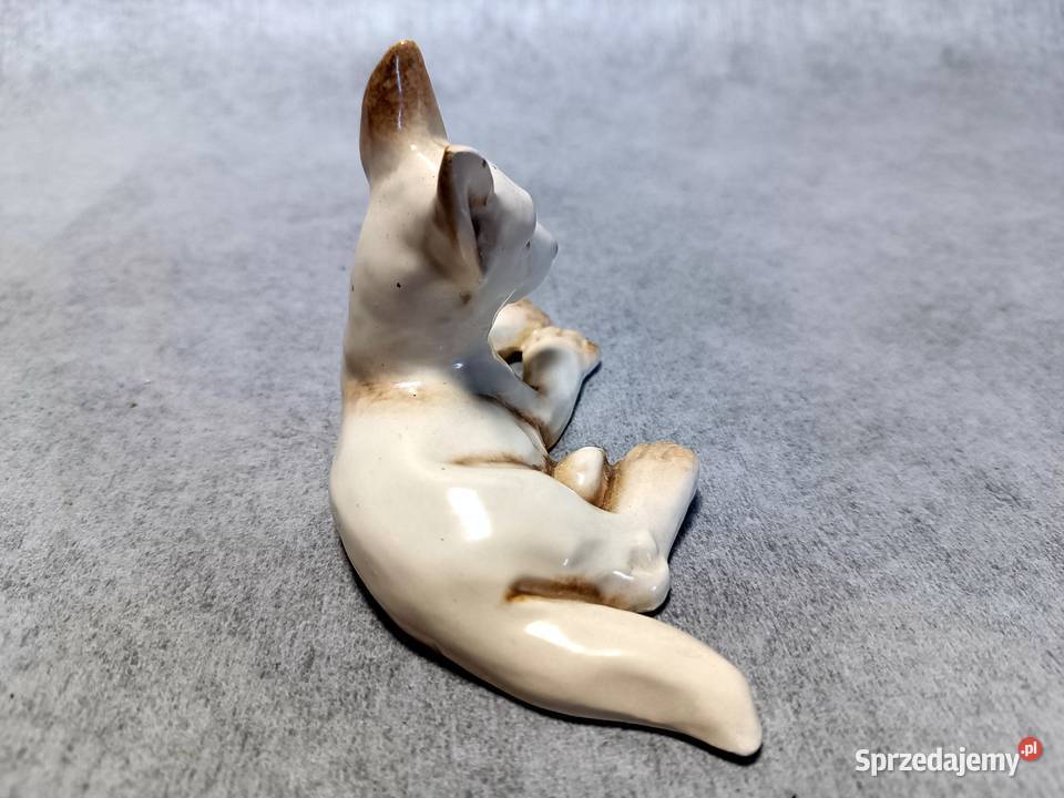 PORCELANOWA FIGURKA PSA 2659 Szczenię OWCZAREK Jawor