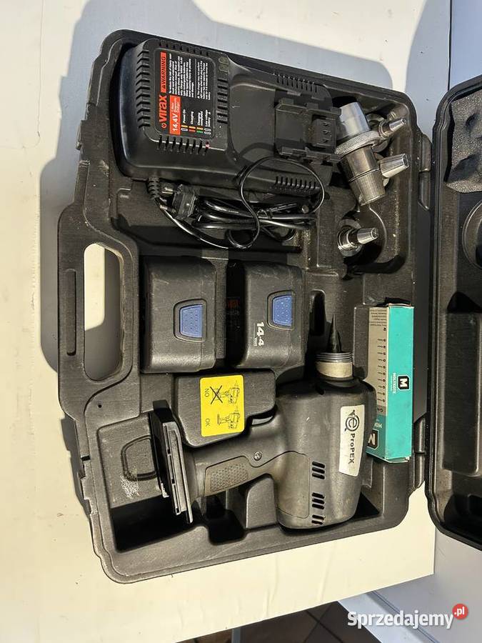 Akumulatorowy Uponor ProPEX rozszerzacz Kraków