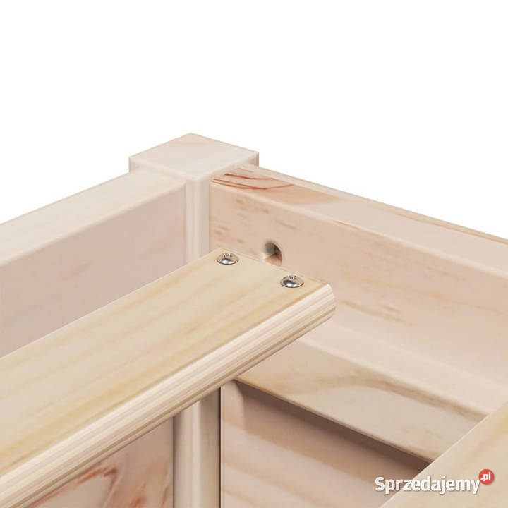 Łóżko z materacem 120x200 lite drewno sosnowe Warszawa