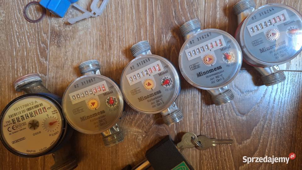 Wodomierze 5 BMeters Minol Minomess Kalwasser Legionowo