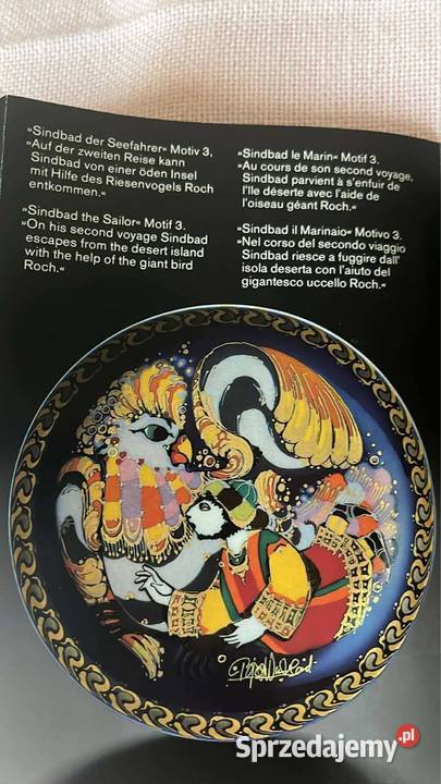 Talerzyk Rosenthal Kolekcjonerski Z serii