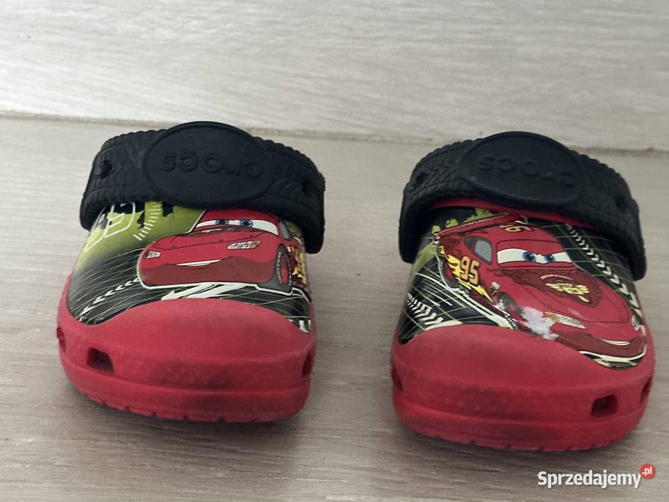 Clapki dziecięce Crocs Cars Lightning McQueen łódzkie