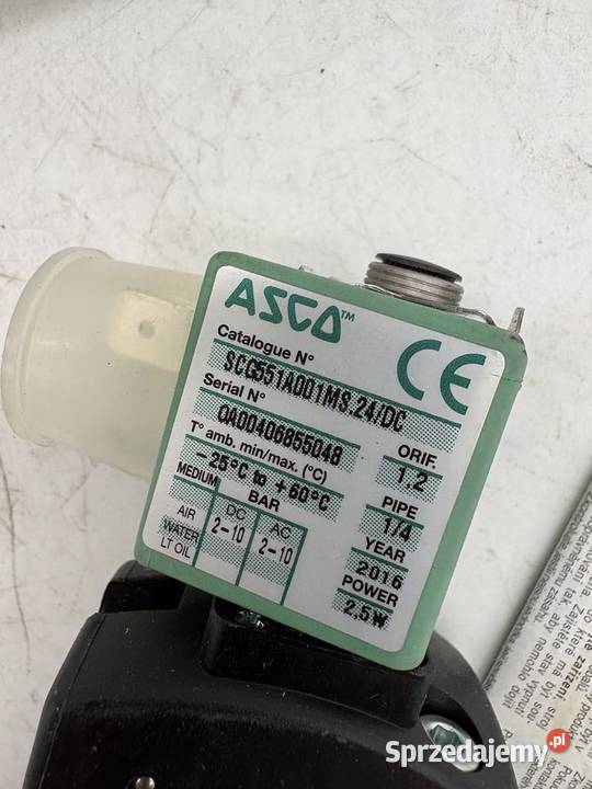 Asco SCG551A001MS Elektrozawór Warszawa