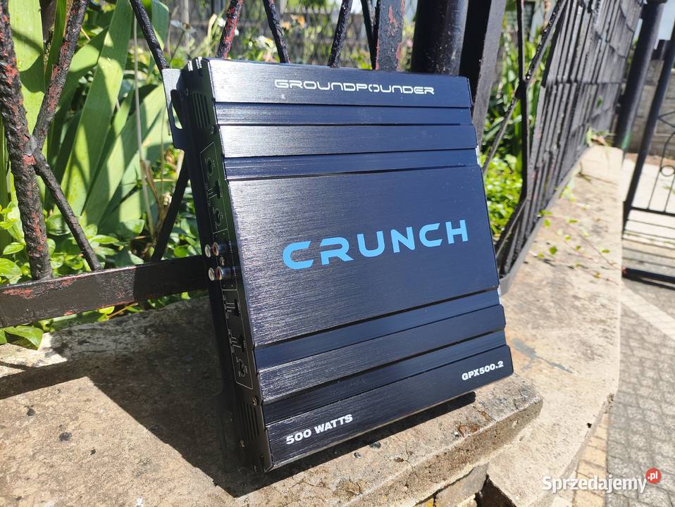 Wzmacniacz samochodowy 2 kanałowy Crunch GPX5002 Niegowonice