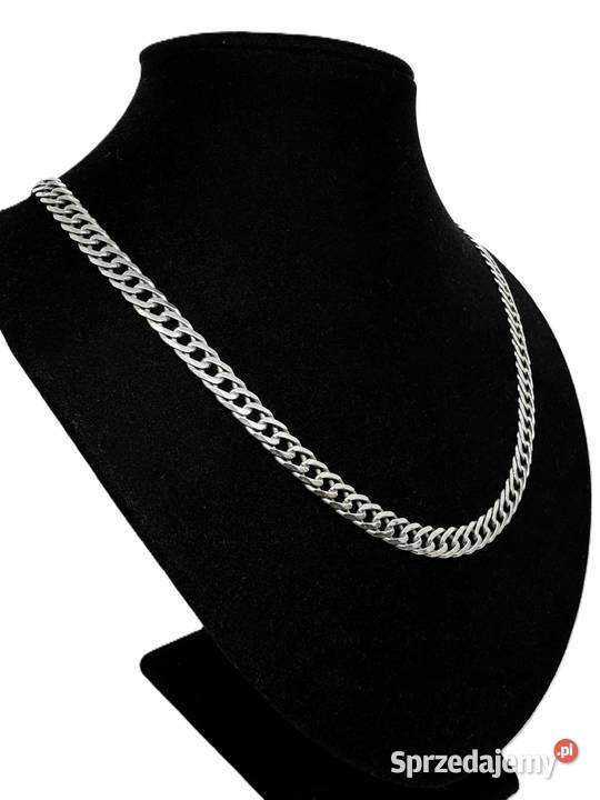 Srebrny Łańcuszek pr 925 2435g Długość 485 srebro Elbląg