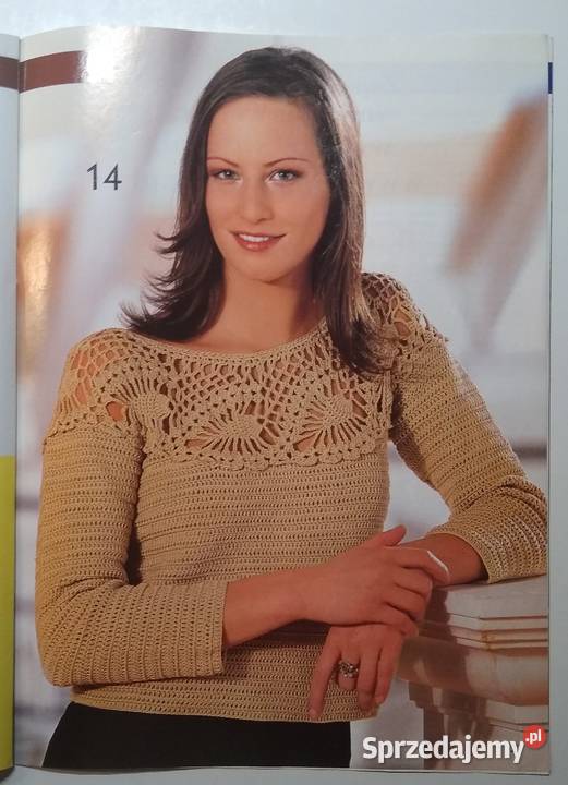 Swetry 22004 szydełko druty Rok wydania 2004 Czasopisma Gdańsk