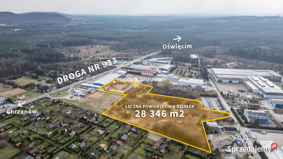 Działkę sprzedam 28346m2 Chrzanów 28346m2
