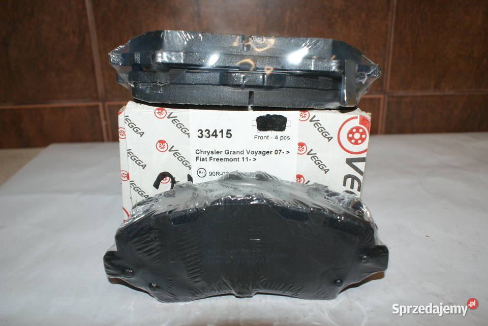 KLOCKI HAMULC FIAT FREEMONT 11 PRZÓD VEGGA 33415 mazowieckie Białobrzegi
