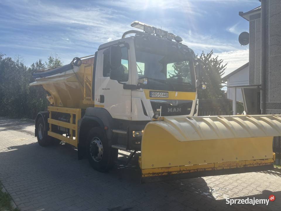 MAN TGM 18290 4x4BB 2015 Piaskarka solarka econ Ropczyce