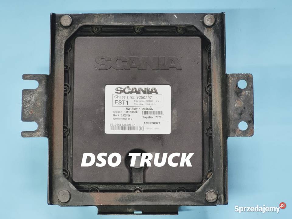 STEROWNIK OSI SKRĘTNEJ EST 1 Scania HW Assy świętokrzyskie Zawichost sprzedam