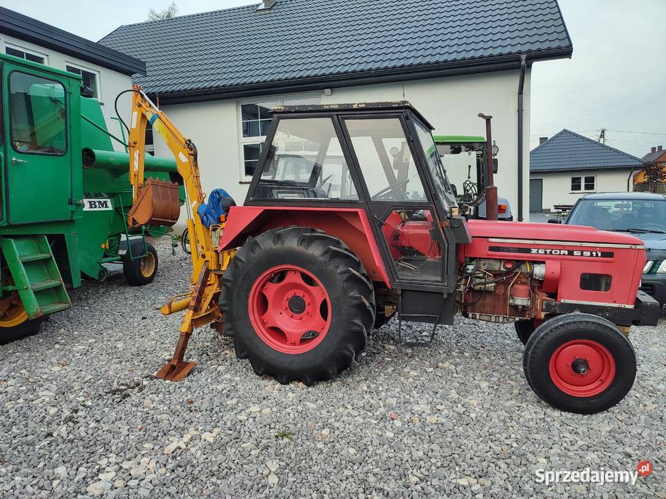 Mikrus 1A koparka do ciągnika polska Pozostałe Nowa Słupia