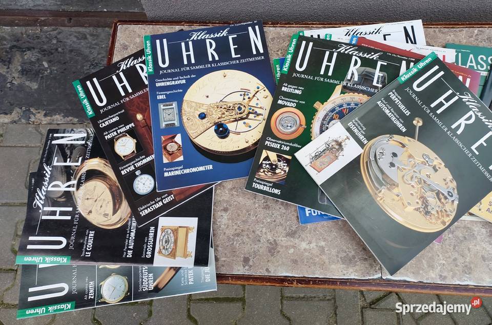 Niemieckie czasopisma zegary i zegarki Klassik