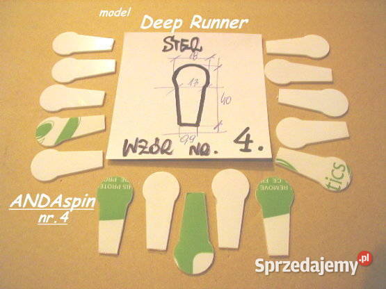 Stery do woblerów WZÓR 650 sztuk z 1 mm Kłodzko