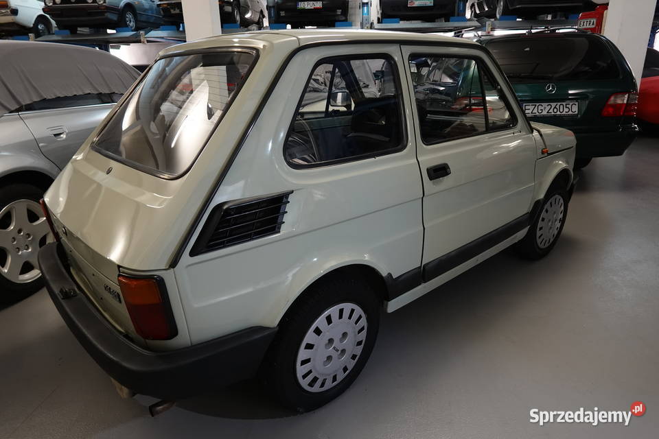 Fiat 126 BIS z 1990 roku mały bohater wielkiej łódzkie