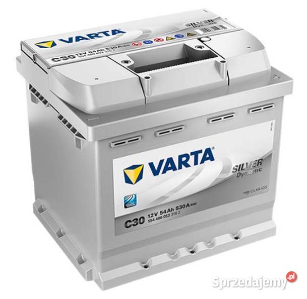 Akumulator 54Ah 530A EN VARTA Silver Dynamic C30 Kościerzyna sprzedam