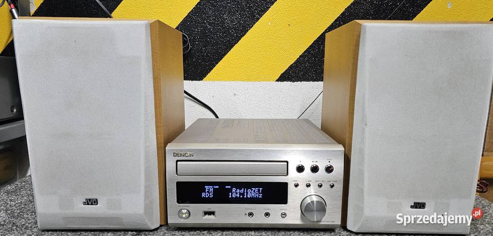 Radio Amplituner stereo Denon RCDM37 kolumny JVC