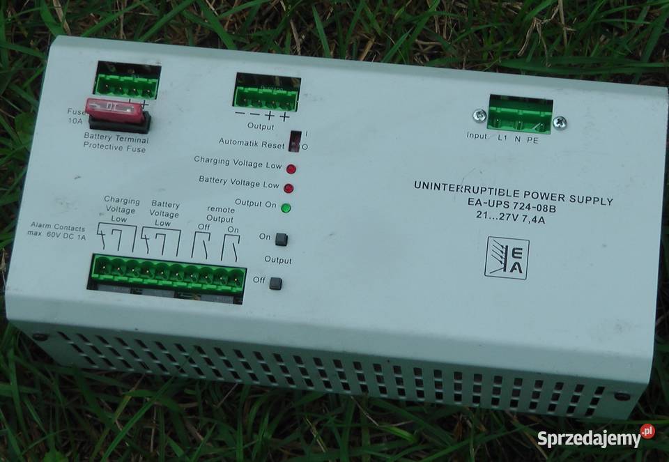 fotowoltaika Zasilacz UPS 72408 B i bateria 24 V Wrocław